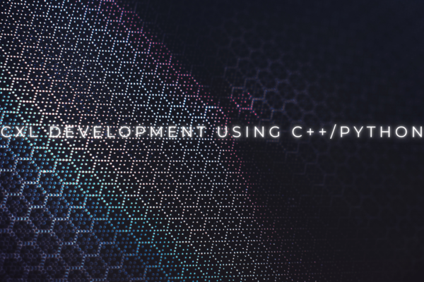 CXL Development using C++/Python